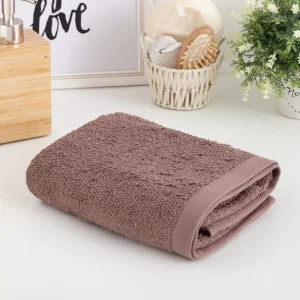 Полотенце махровое Этель «Терри» 50x90 см, цв.  Коричневый 4807937  1