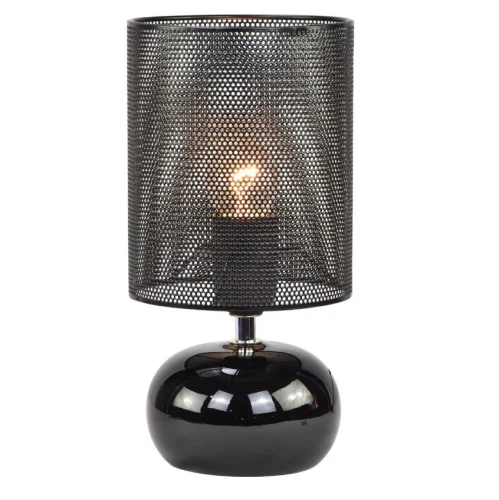 Светильник настольный 21018 1T BK BK черный (ЭкономСвет)  1