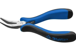 Мини-тонкогубцы 120 мм изогнутые Зубр Профессионал 22170-4  1