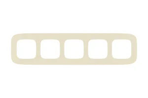 Рамка 5-м  Valena Allure  универс. сл. кость 754315 (Legrand)  1