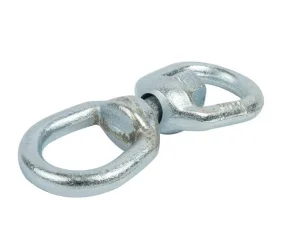 Вертлюг петля-петля, цинк  8мм уп. - 1 шт. SteelRex