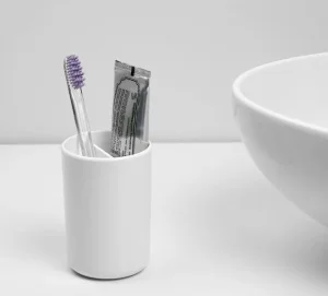 Стакан Ambient Flux AFX036ABSWT пластик белый