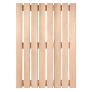 Решетка на пол, 50х100х4 см, ольха "Банные штучки" *1/3 Решетка на пол, 50х100х4 см, ольха "Банные штучки" *1/3