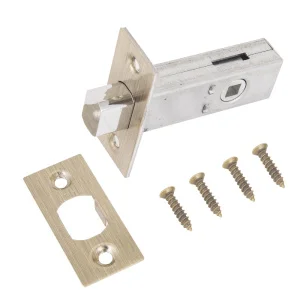 Задвижка АЛЛЮР АРТ LB45-6 AB ст.бронза 6мм без ручек