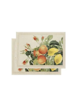 Комплект салфеток Апельсины и лимоны 35х45см 2шт 2413747