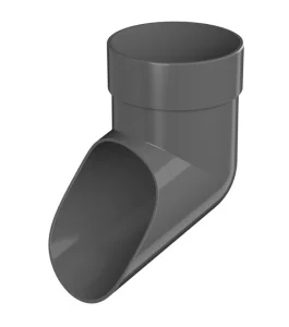 Слив трубы ТН ОПТИМА D120/80мм серый 128180 кор-38шт