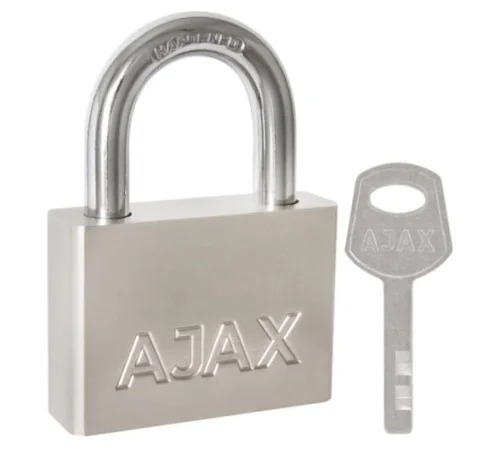 Замок навесной AJAX PD-3050 (PD-30-50) 3 fin key  блистер  12