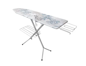 Доска гладильная "НЕВА 6" 124х35,5см с подставкой для утюга и белья ДГН6