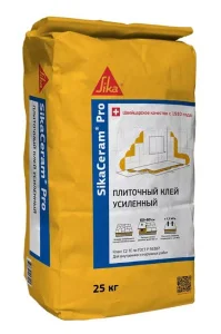 Клей для плитки усиленный Sika Ceram Pro 25кг
