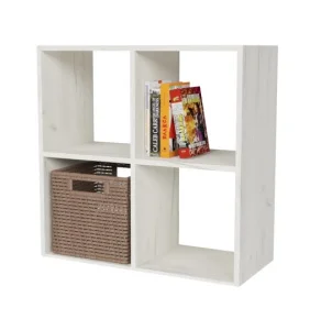 Стеллаж 4 секции 696х700х294мм Дуб грей Герда