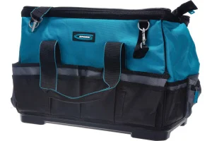 Сумка для инструмента 475х260х360мм 42 кармана пластиковое дно наплечный ремень Gross Handwerker 902