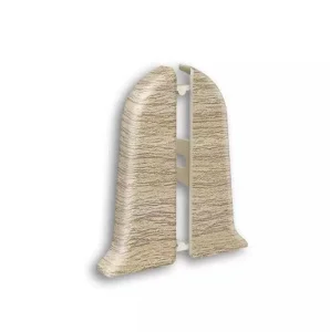 213 Заглушка (левая правая) Идеал 55мм Дуб северный 1уп 20 шт