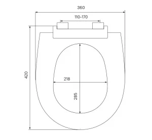 Сиденье для унитаза Iddis Soft Close 005PPS3i31 005 полипропилен