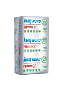 ТеплоКНАУФ NORD TS 033 А 50х600х1250мм 12шт Knauf Insulation 1уп 0,45м3 9м2 1п 24уп 728445