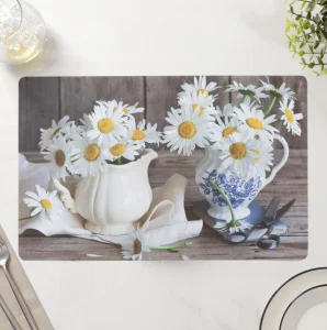 Салфетка на стол Ромашки 26×41см ПВХ 2342260