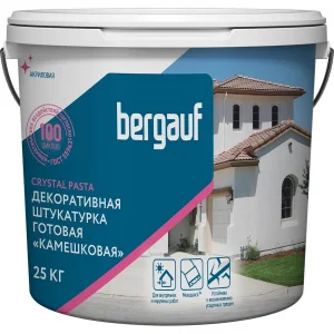 Штукатурка декоративная Bergauf Crystal Pasta зерно 1-1,5мм 25кг