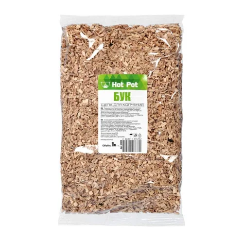 Щепа для копчения Бук 1л Hot Pot 61420 61666  1 25