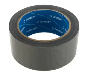 Лента клейкая ПВХ 50мм 50м универсальная серая рефил 12075-50-50 ЗУБР  1