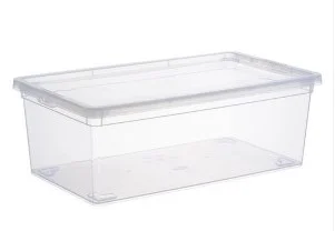 Ящик для хранения 5,5л 340х190х120мм прозрачный М2351  1