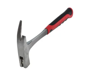 Молоток кровельщика 600гр двухкомпонентная рукоятка цельнометаллический Matrix 10620