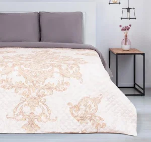 Покрывало "Этель" евро Королевский вензель, 230х210 см, микрофибра 5092820 *1/8