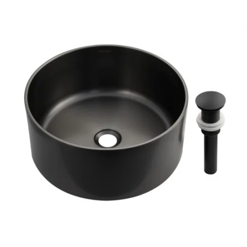 Раковина накладная  Fabia Profi  380х160мм графит 383812G (Fabia)  1