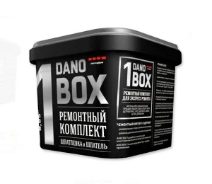 Шпаклевка готовая финишная DANOGIPS "Dano Box 1" ремонтный комплект для экспресс ремонта 1кг *1/108