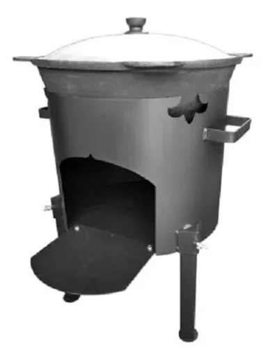 Учаг для казана №1 8-10л 2мм Ю0006  1