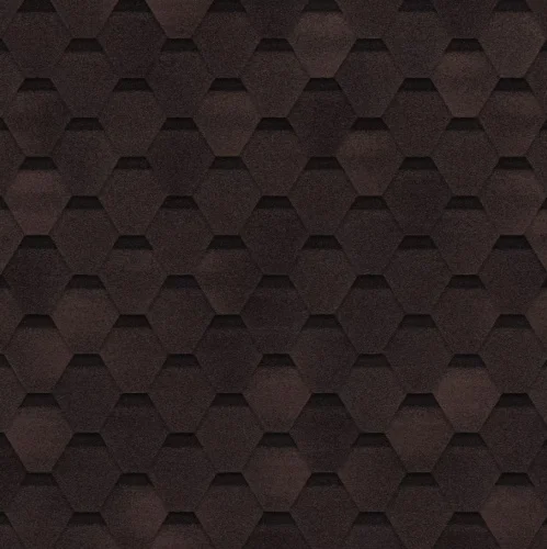 ТЕХНОНИКОЛЬ Гибкая черепица ОПТИМА СОНАТА коричневый (1 упак-3 м2  1 под-54уп) 6S4X21-0702RUS 678533