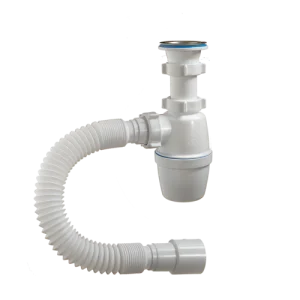 Сифон бутылочный 1 1/2"х40 с гофрой А-4001 (Орио) *35