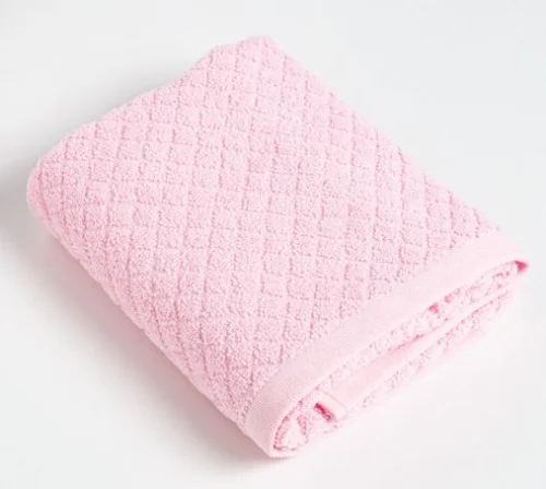 Полотенце махровое Love Life «Минимализм» 50х80 см, розовый, 100% хл, 500 гр м2 6830746  1