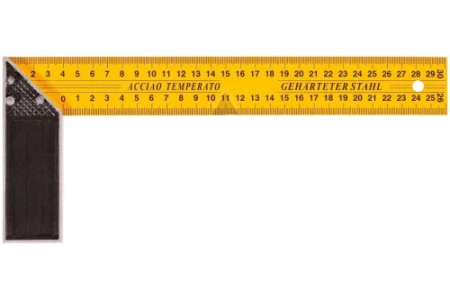 Угольник столярный 300мм металлический крашенная шкала Mos 19373М  1