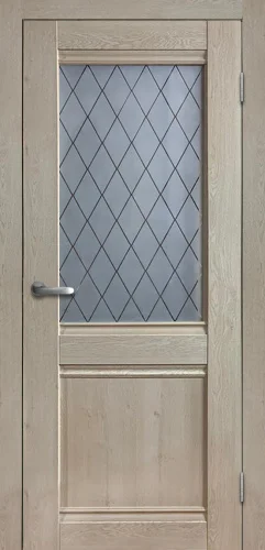 Полотно дверное Салют-3 дуб эдисон ПО 600