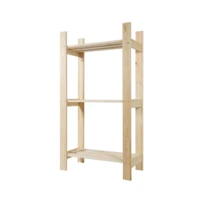 Стеллаж, хвоя, 3 полки