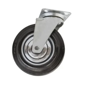 Опора колесная большегрузная 125мм поворотная, платф. крепл. (H153, 100кг) SC55 ЧИБИС SANBERG П0349