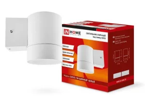 Подсветка декоративная GX53S-1W-ЦИЛИНДР 16Вт белый In home Подсветка декоративная GX53S-1W-ЦИЛИНДР 16Вт белый In home