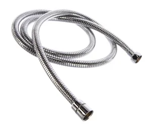 Шланг для душа GROSS AQUA нержавеющая сталь хром усилен, растягивающийся GA611-1.5-2,0