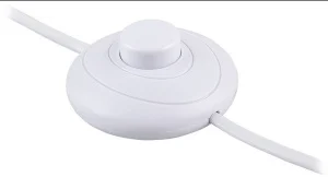 Сетевой шнур с ножным выключателем 230V 2м белый DM106 29844 (Feron)  1