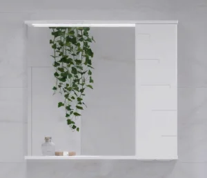 Зеркало-шкаф Volna Joli 60 с подсветкой белый