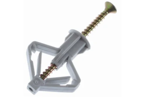 Дюбель  бабочка  усиленная 10х50мм с саморезом 4.0х 60 уп. - 4 шт. SteelRex