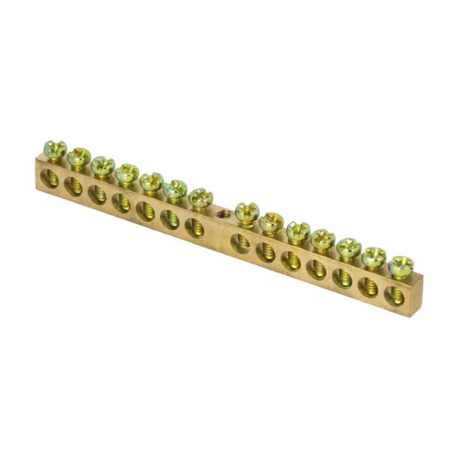 Шина PEN  ноль-земля  6х9мм 14 (креп. по краям) PROxima sn0-63-14-k-r (EKF)  10