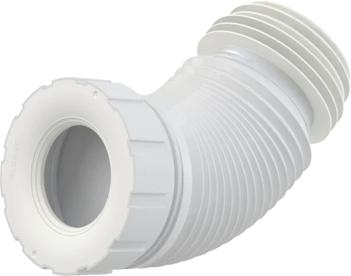 Труба д унитаза гофрированная D110 L230-530мм A97SN (AlcaPlast)  1