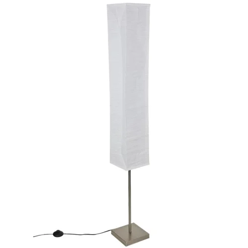 Торшер напольный UML-T400 2хE27 WHITE под две лампы E27, 2х60W. Механический выключатель. Белый. ТМ