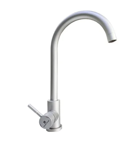 Смеситель д кухни одноруч.  Marismas  с высоким изливом серебро 14411-GOTA (Gota Rocio)  1