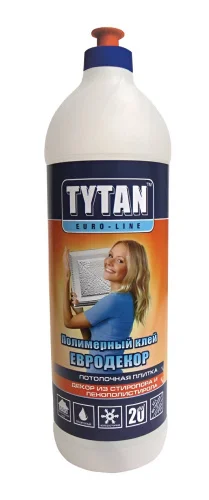 Клей полимерный Euro-Line евродекор 1л 7013536 (Tytan)  9 (-45)