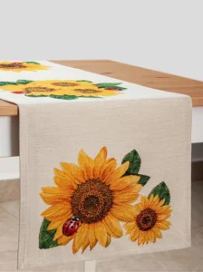 Дорожка на стол Подсолнухи 44х140см 01472