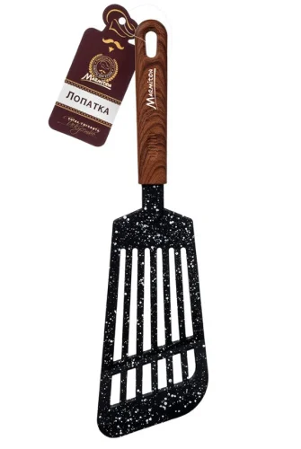 Лопатка нейлоновая, резиновая ручка, 31 см MARMITON  1 12
