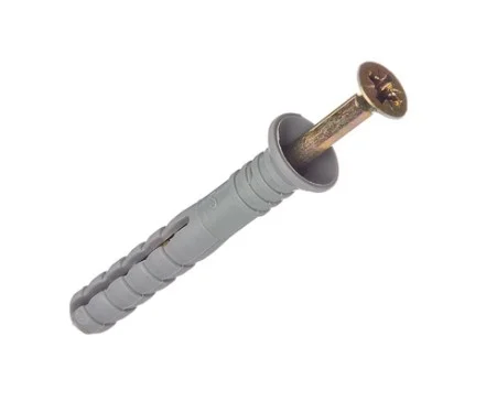 Дюбель с шурупом под молоток 6 40, потай шт  100