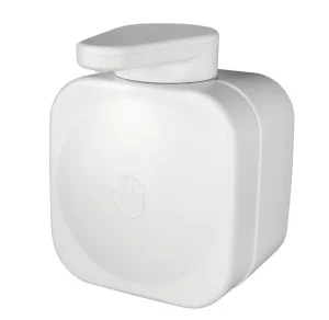 Дозатор для жидкого мыла Аквалиния EASY B6681-15 белый на липучке