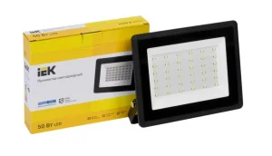 Прожектор светодиодный СДО 06-50 50Вт 4000Лм 6500К черный LPDO601-50-65-K02 (IEK)  1 20